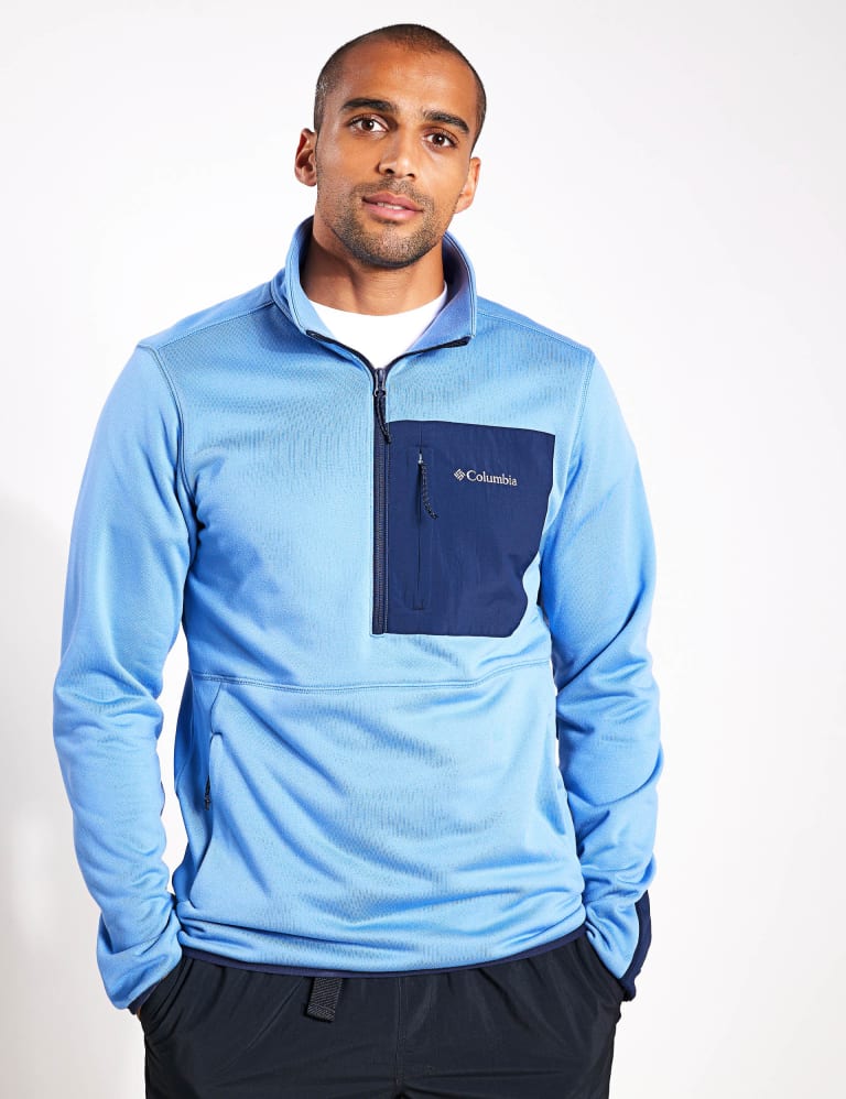 Men's columbia fort clearance spencer stretch fleece jacket