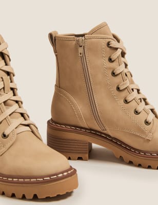 Marks and spencer lace clearance up boots