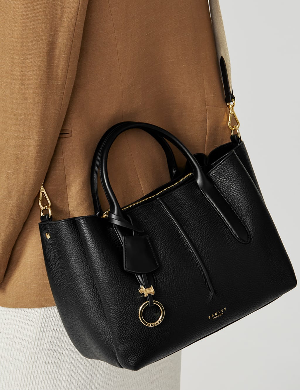 HillGate Place Leather Grab Bag | Radley | M&S