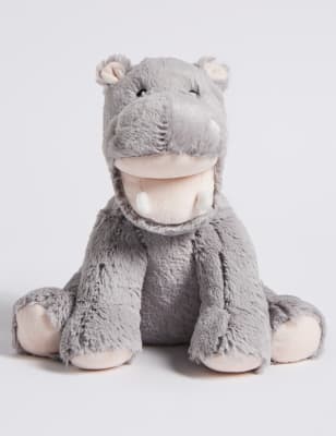 pink hippopotamus soft toy