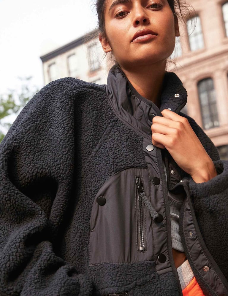 Ladies fleece jackets at m&s on sale