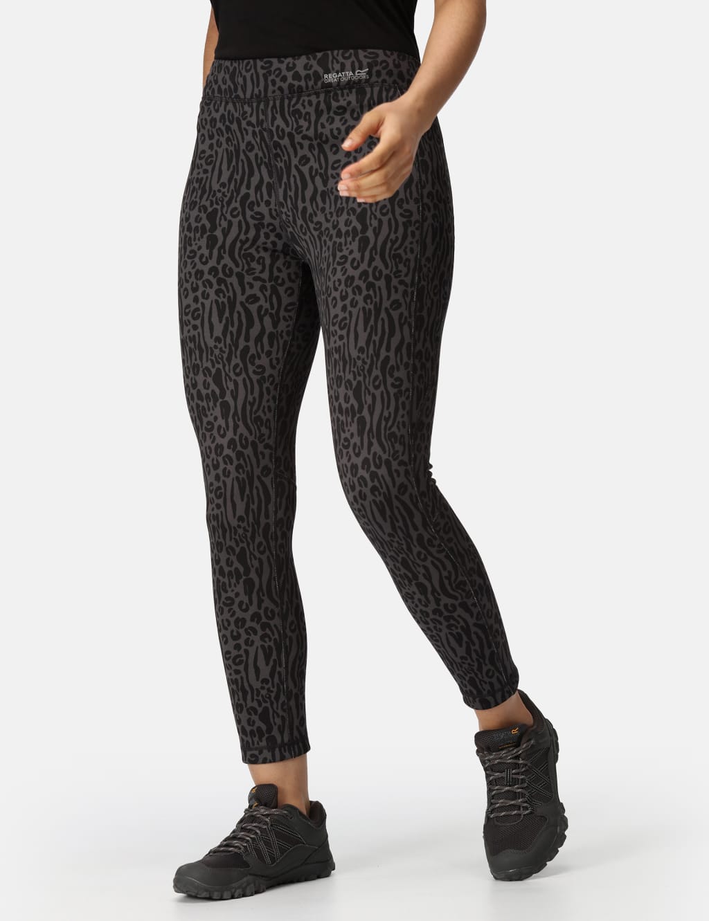 Holeen Animal Print Leggings 3 of 6