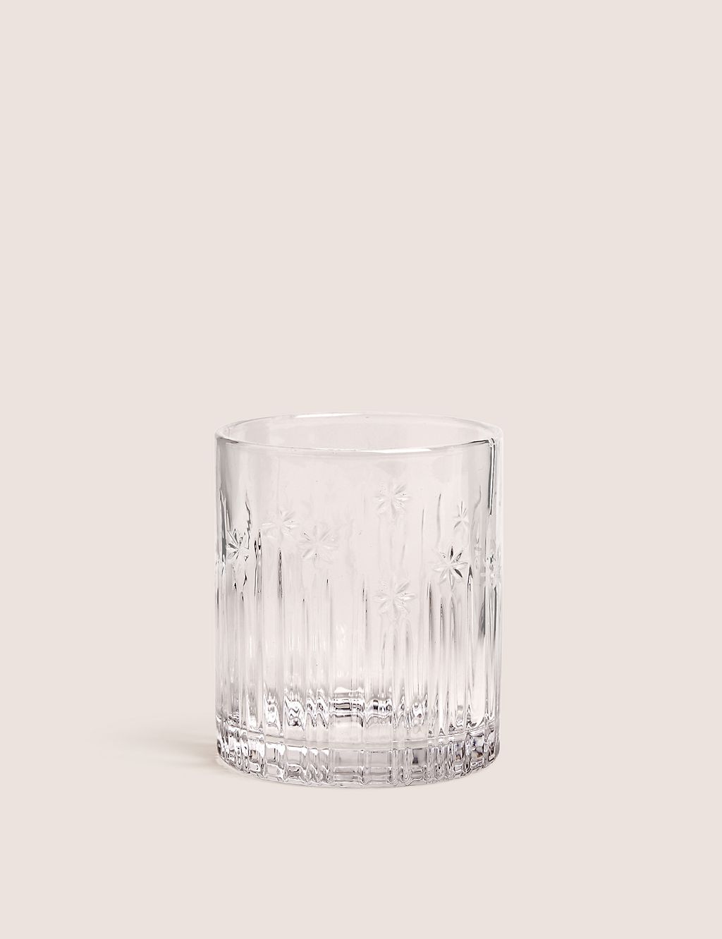 Hollywood Pressed Glass Tumbler 3 of 3