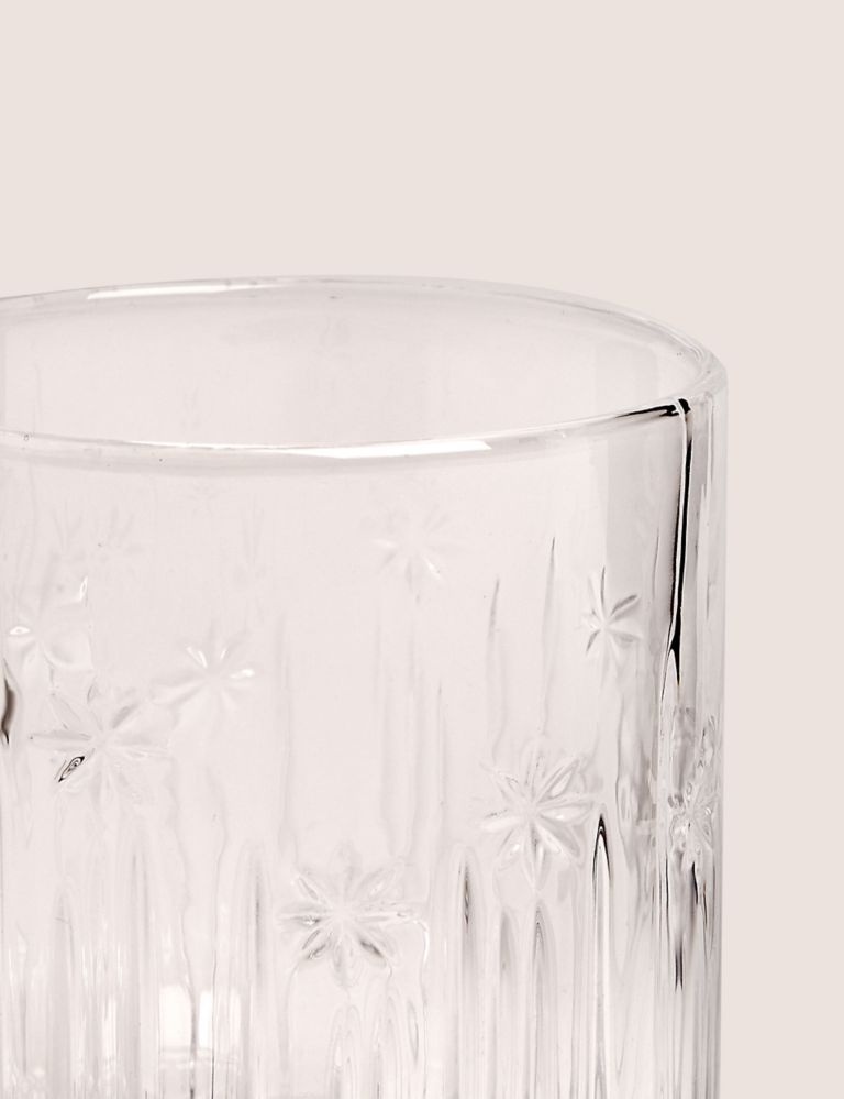 Hollywood Pressed Glass Tumbler 3 of 3