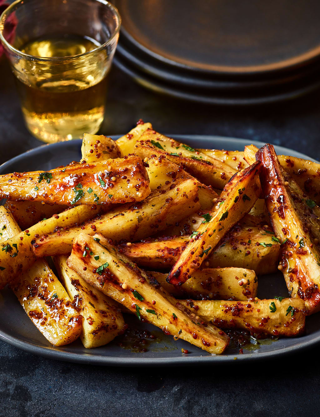 Honey & Mustard Parsnips (Serves 4) M&S