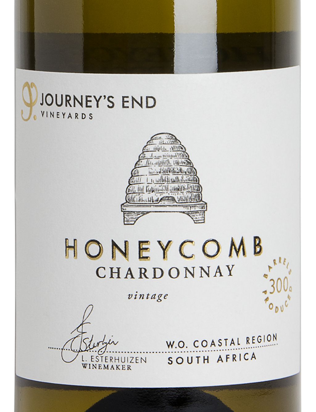 Honeycomb Journey's End Chardonnay - Case of 6 4 of 4