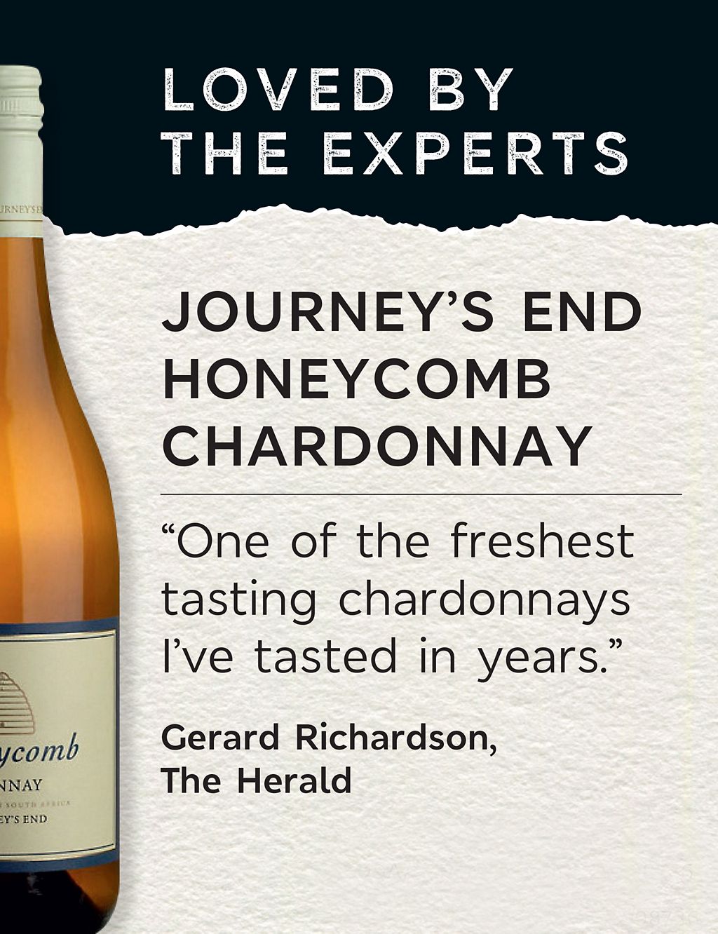 Honeycomb Journey's End Chardonnay - Case of 6 1 of 4