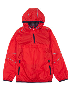 Hooded & Panelled Mac with Stormwear™ (5-14 Years) Image 2 of 4