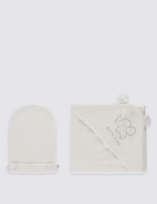 m&s baby towels