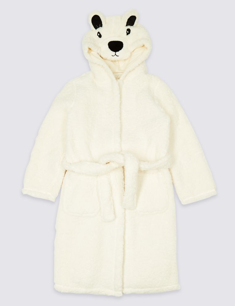 Hooded Bear Dressing Gown (1-16 Years) 2 of 5