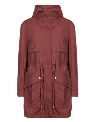 Hooded Drawstring Parka with Stormwear™ Image 2 of 4
