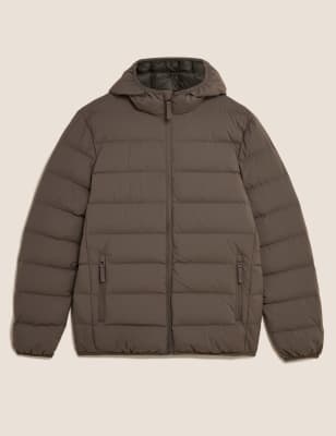 Hooded Feather and Down Puffer Jacket Image 2 of 6