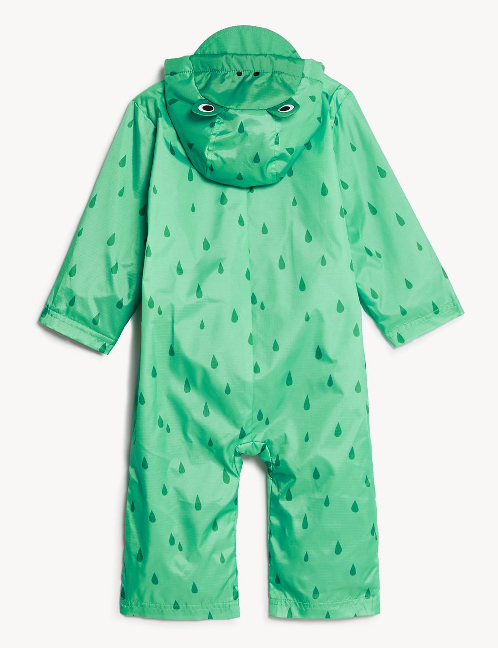 Hooded Frog Puddlesuit (0-3 Yrs) 2 of 8