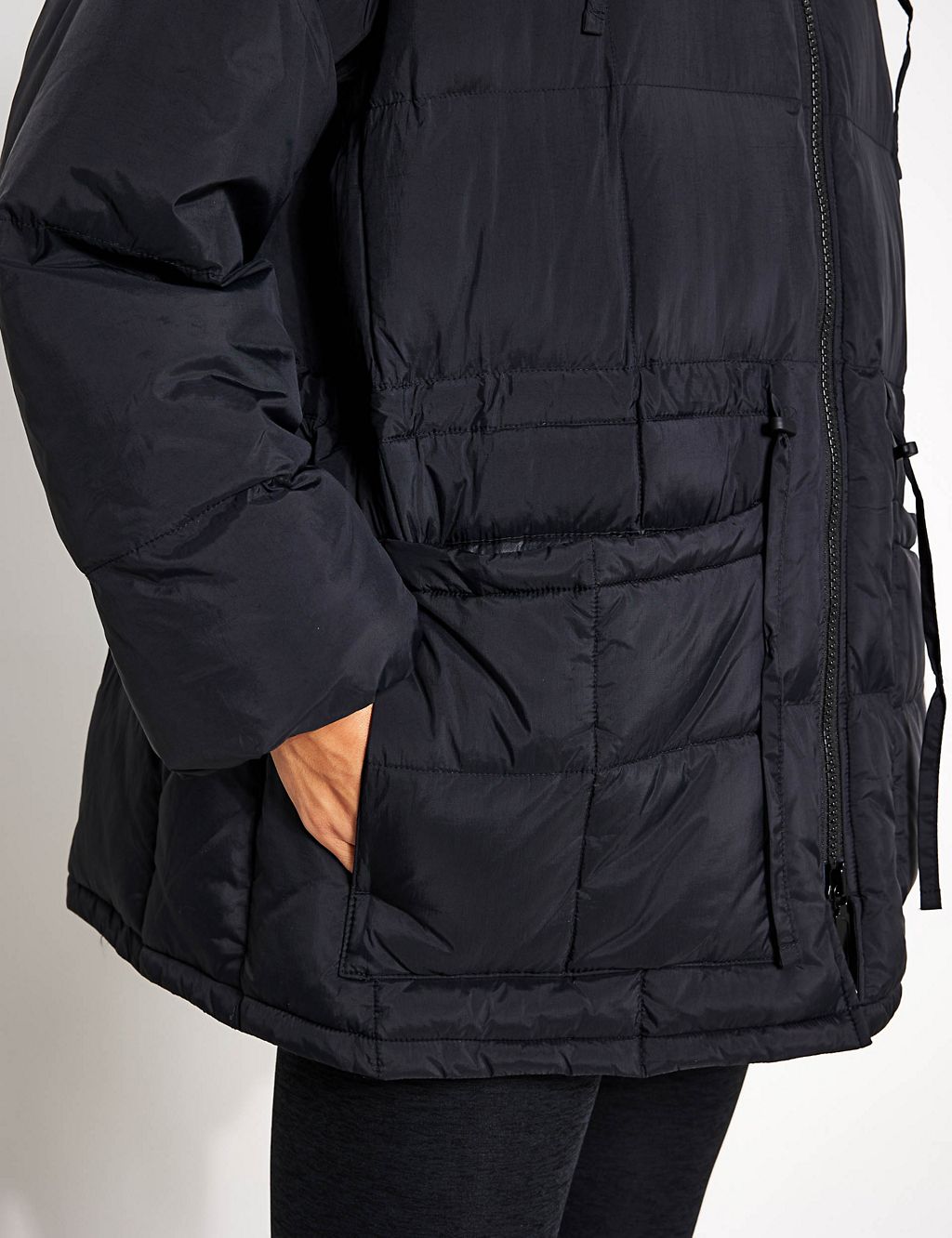 Hooded Funnel Neck Puffer Jacket 4 of 4