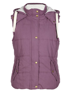 Hooded Gilet Image 2 of 5