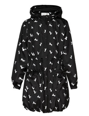 Hooded Horse Print Mac with Stormwear™ (5-14 Years) Image 2 of 5
