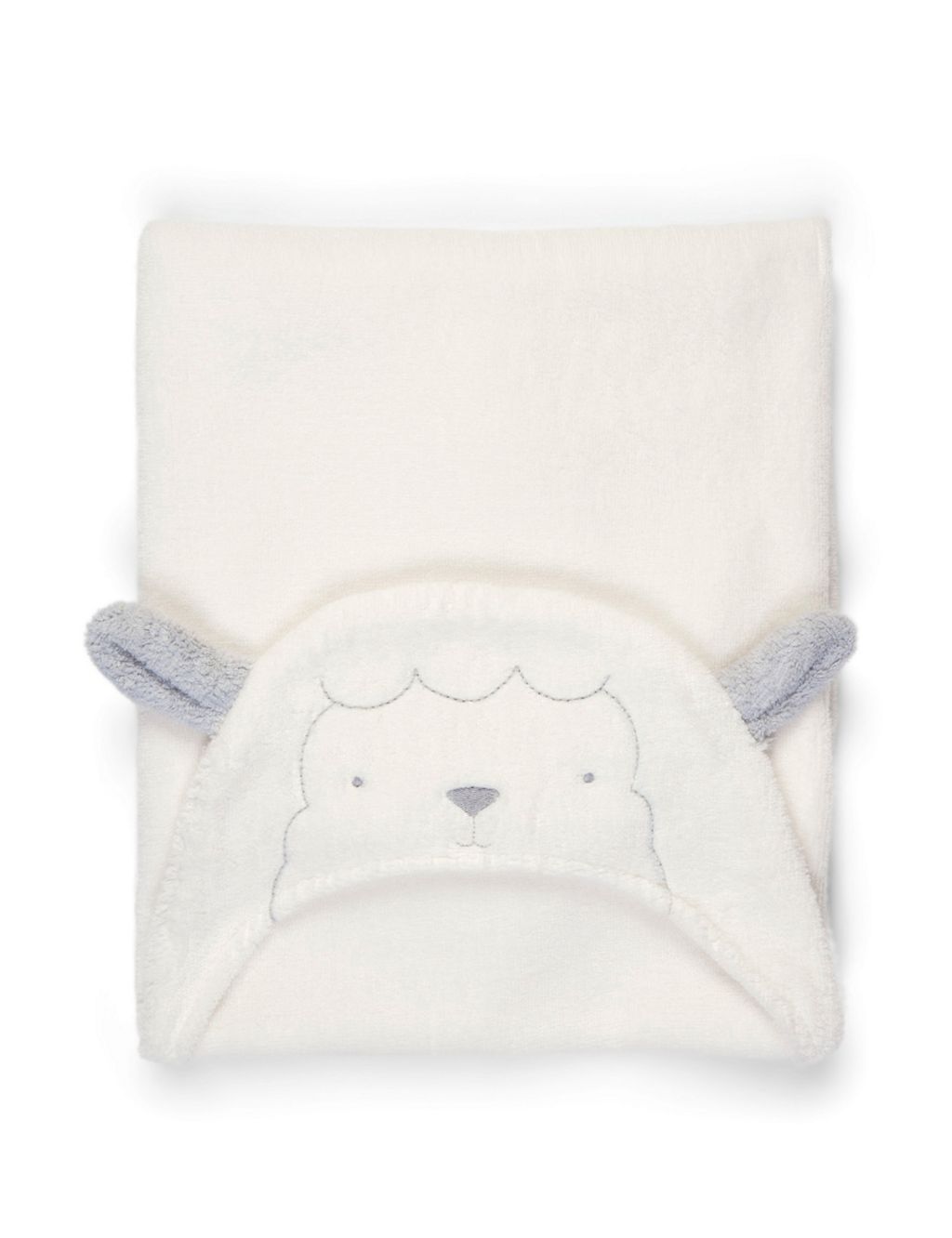 Hooded Lamb Baby Towel 2 of 5