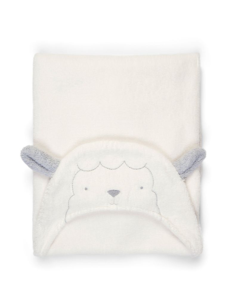 Hooded Lamb Baby Towel 3 of 5