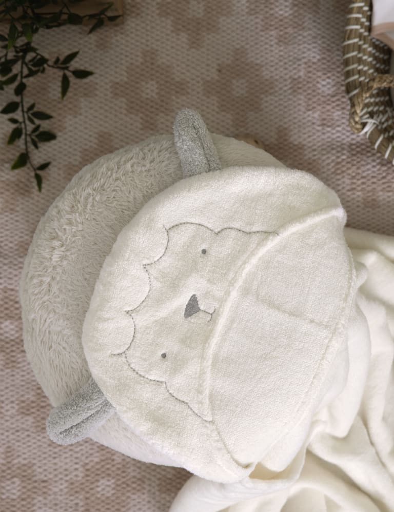 Hooded Lamb Baby Towel 4 of 5