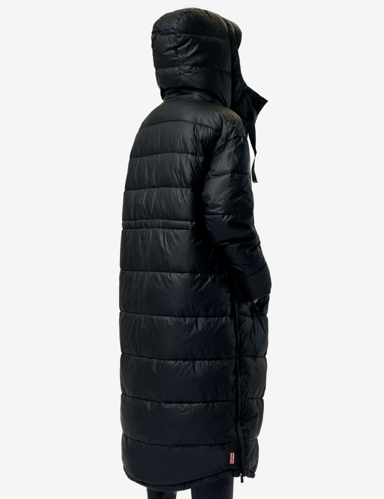 Hooded Longline Puffer Coat 4 of 5