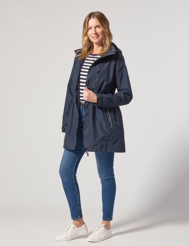 Hooded Longline Raincoat 4 of 5