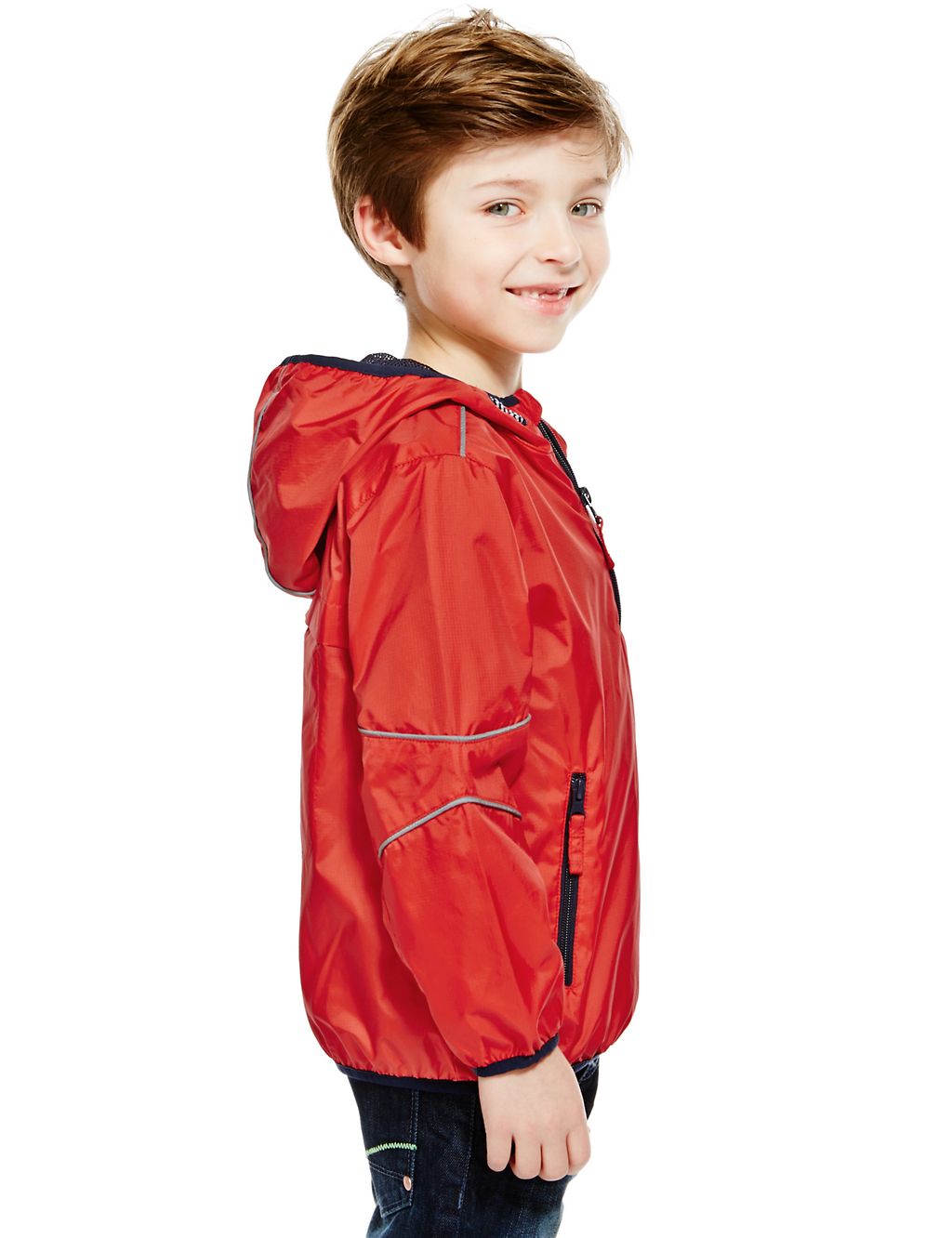 Hooded Pack Away Mac with Stormwear™ (1-7 Years) 2 of 4