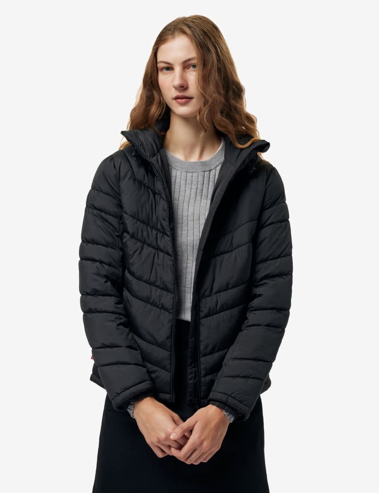 Hooded Packaway Puffer Coat 1 of 5