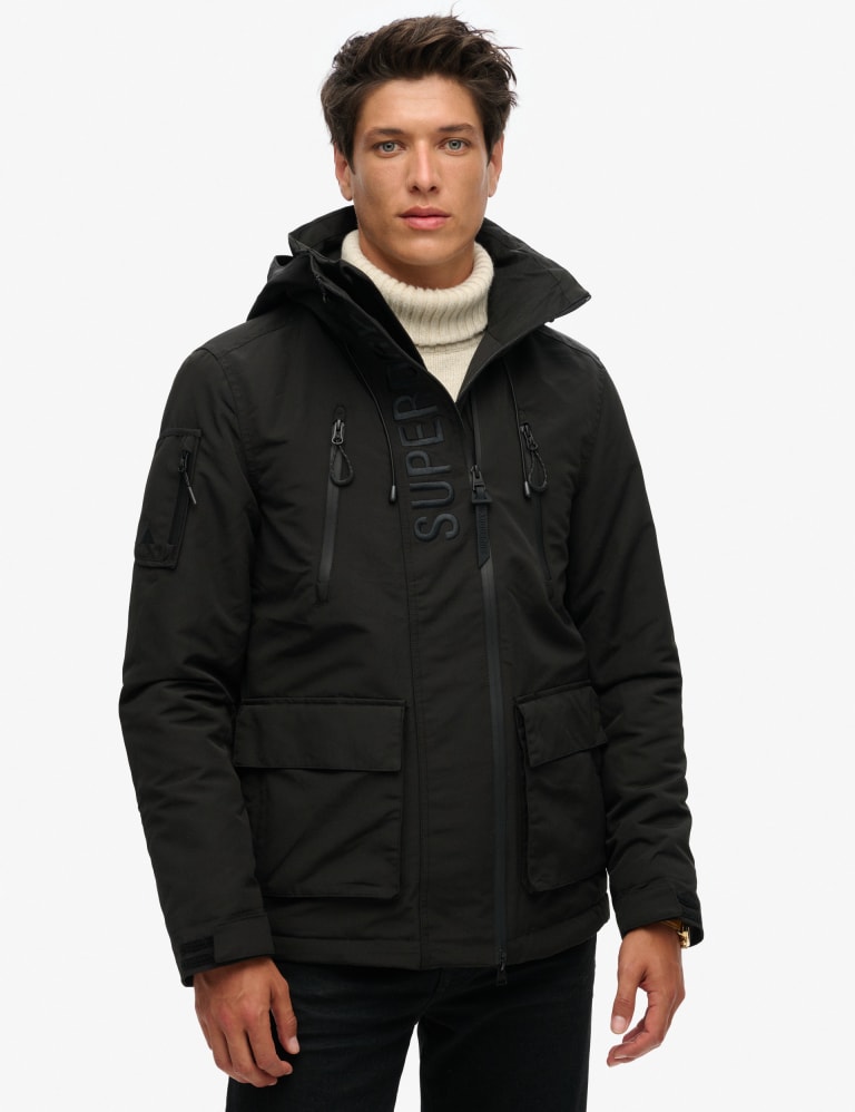 Hooded Padded Anorak | Superdry | M&S