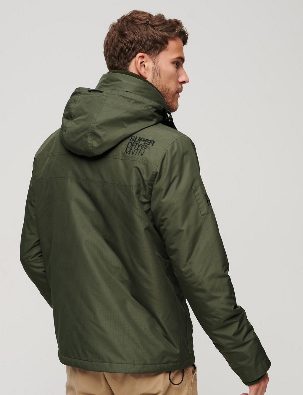 Hooded Padded Double Collar Anorak 2 of 3