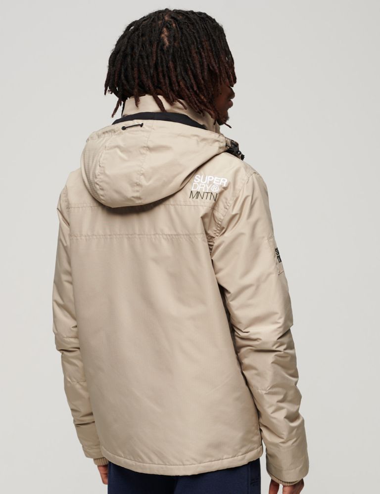 Hooded Padded Double Collar Anorak 3 of 3