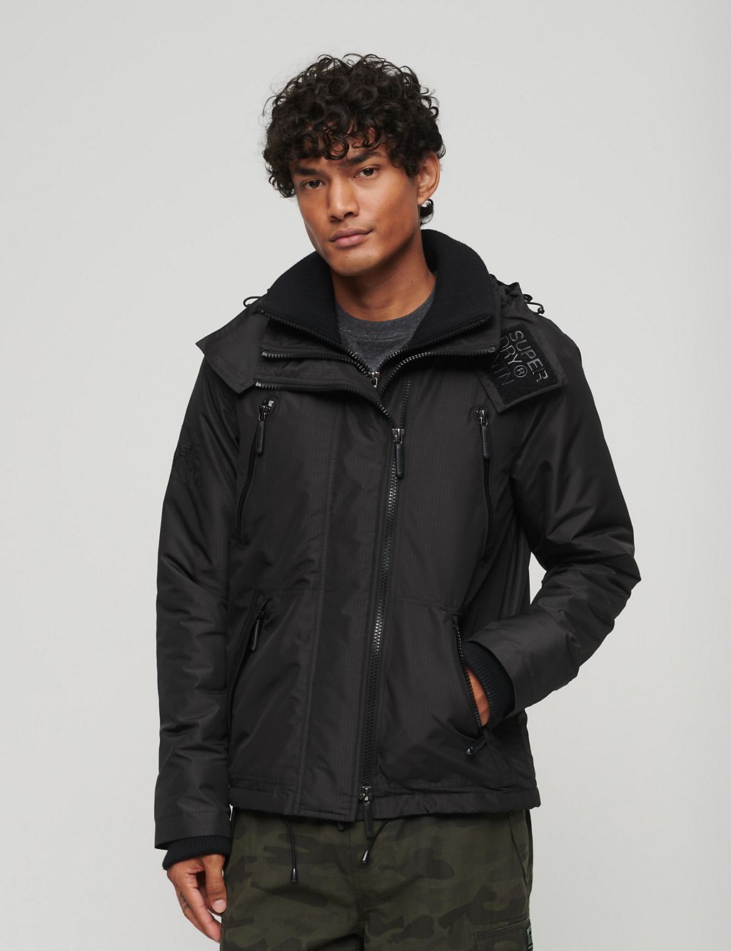 Hooded Padded Double Collar Anorak 3 of 4