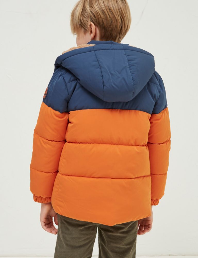 Hooded Padded Jacket (3-13 Yrs) | FatFace | M&S