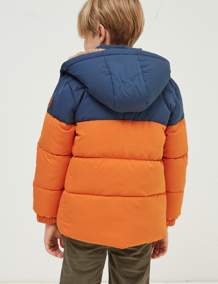 Hooded Padded Jacket 3 13 Yrs FatFace M S
