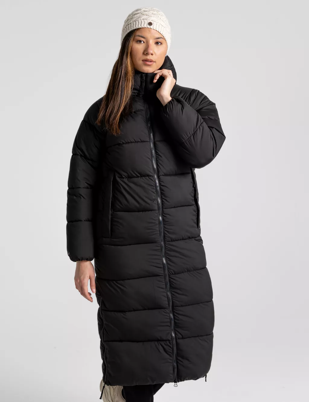 Hooded Padded Longline Puffer Jacket | M&S