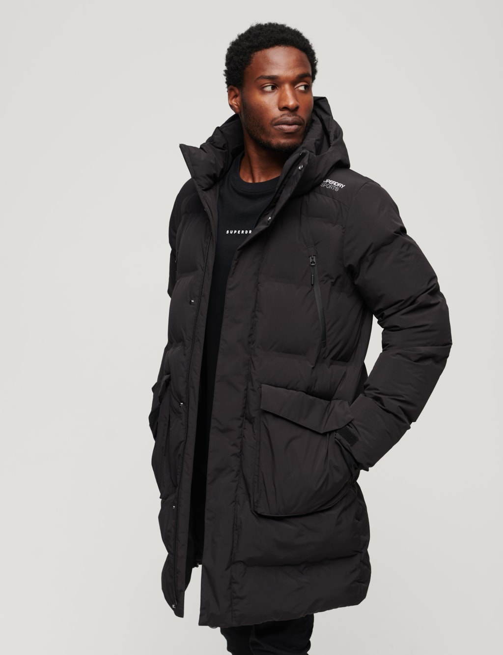 Superdry sartorial snow jacket hot sale
