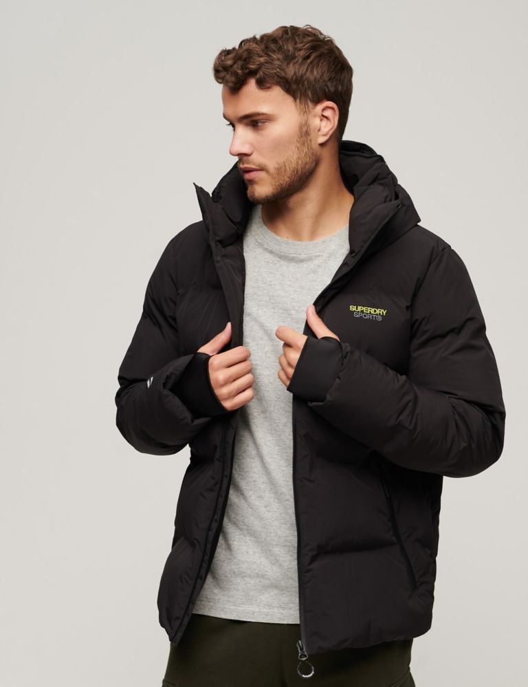 Hooded Padded Puffer Jacket | Superdry | M&S