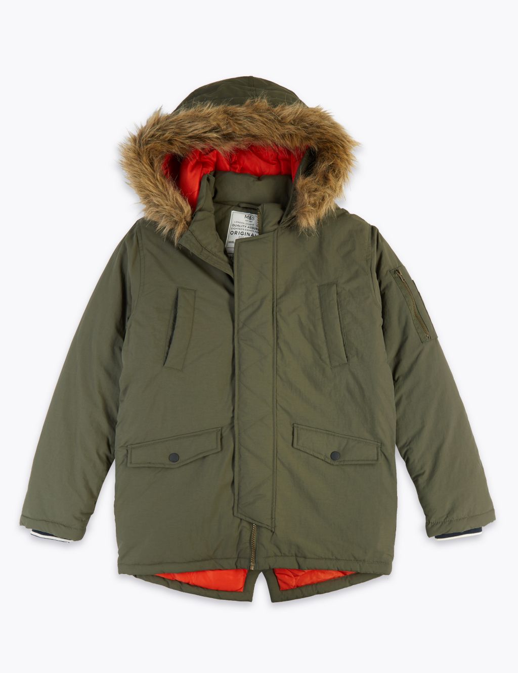 Hooded Parka (3-16 Years) 1 of 8