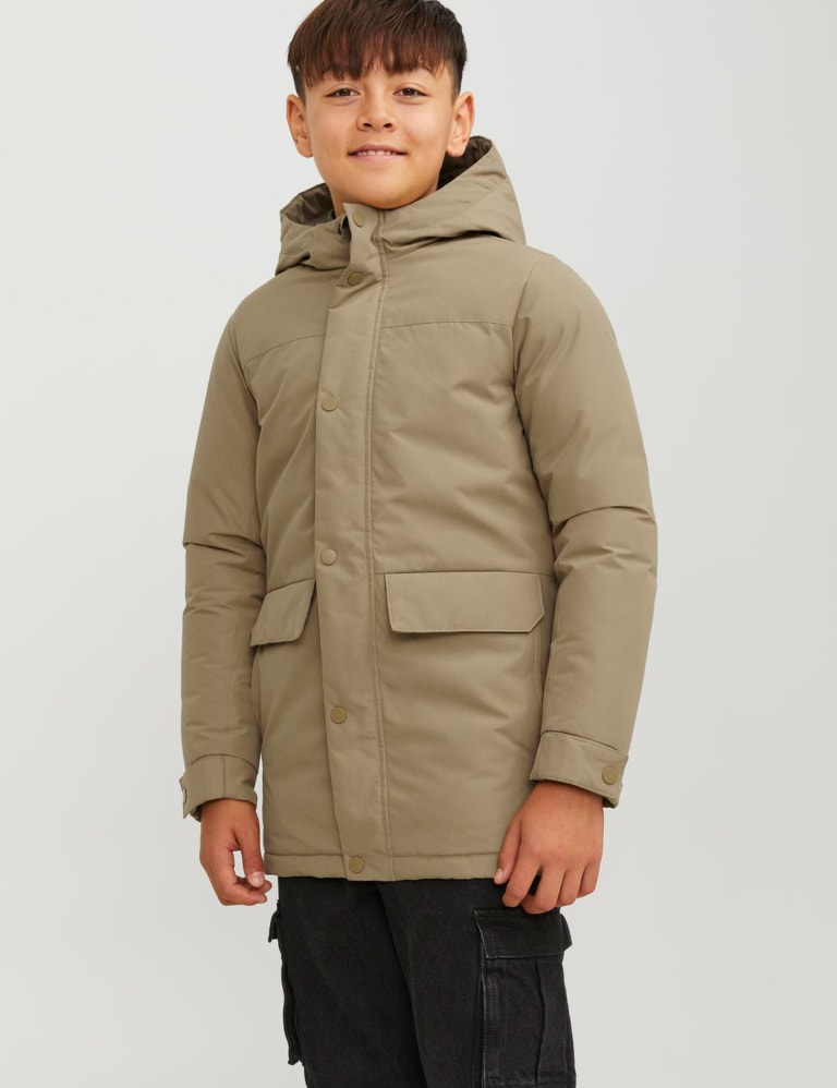 Jack and outlet jones latte parka