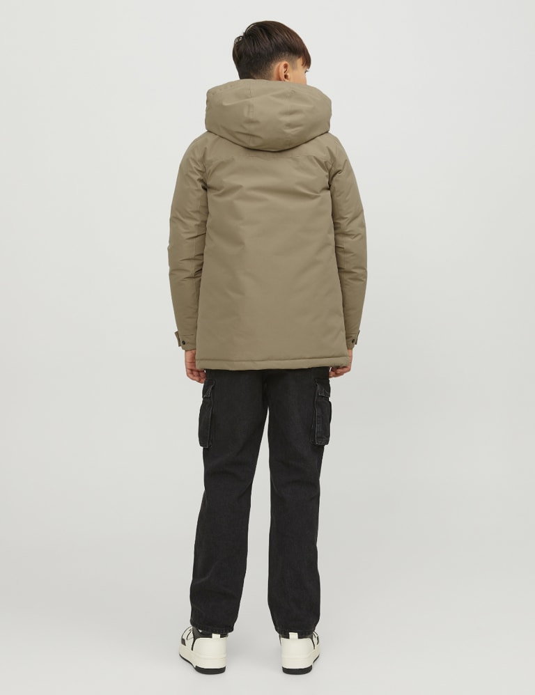 Hooded Parka 8 16 Yrs JACK JONES JUNIOR M S