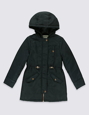 Hooded Parka Coat (3-14 Years) Image 2 of 4