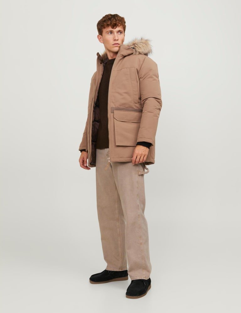 Jack shop jones earth parka