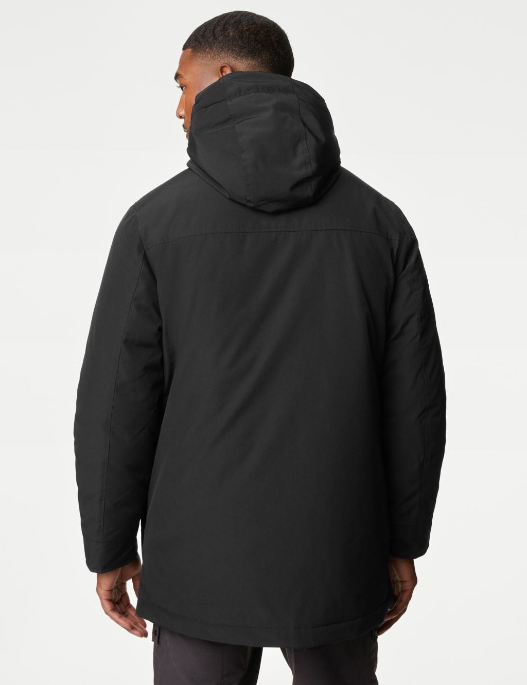 Hooded Parka Jacket with Thermowarmth M S Collection M S