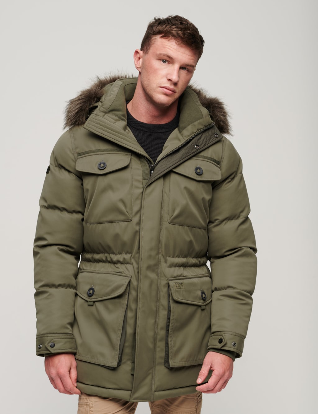 Hooded Parka Jacket | Superdry | M&S