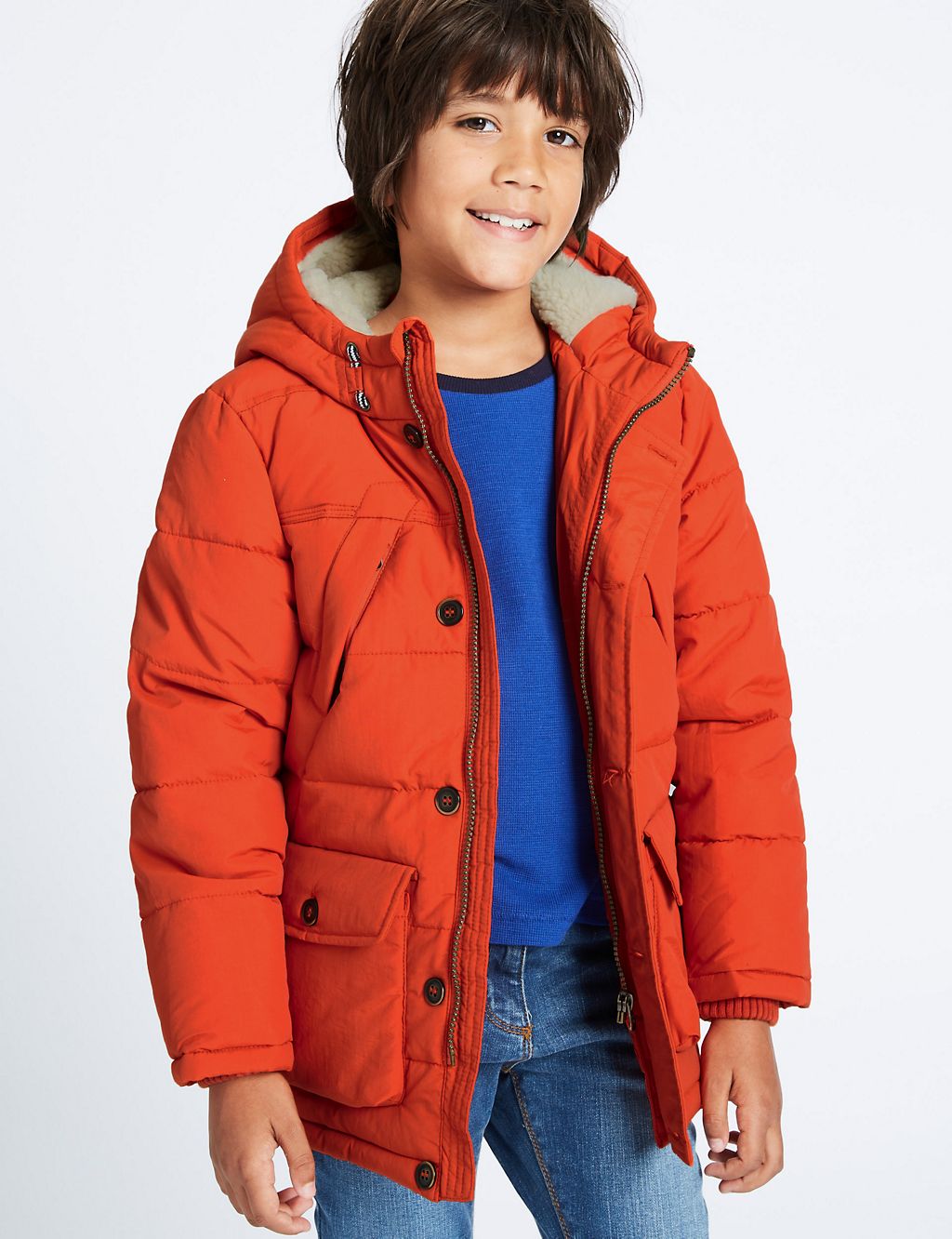 Hooded Parka with Stormwear™ (3-14 Years) 3 of 7