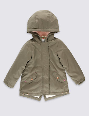 Hooded Pretty Parka Coat with Stormwear™ (1-7 Years) Image 2 of 4