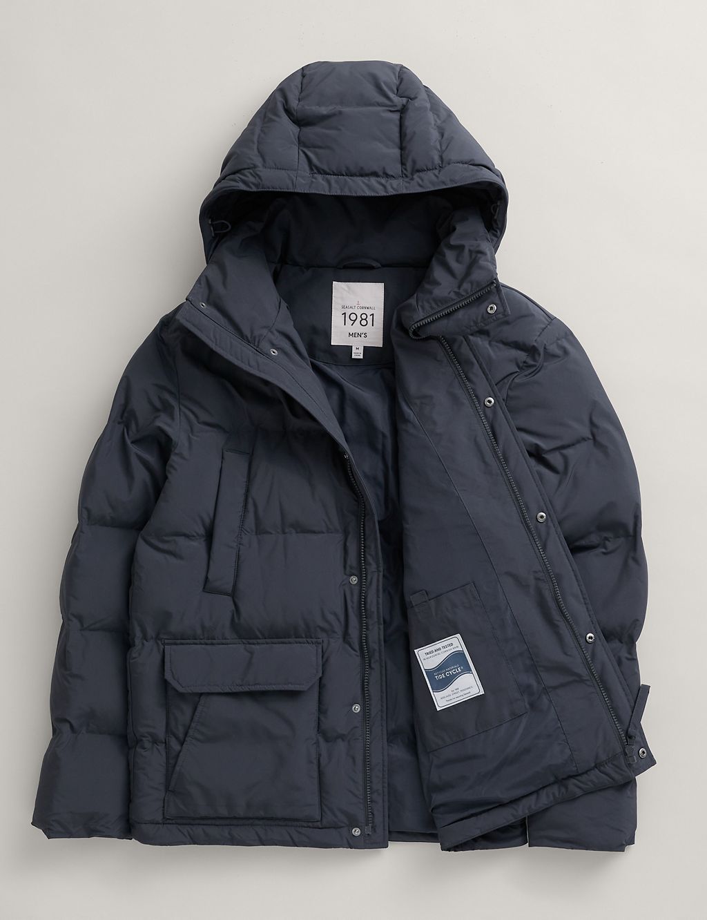Hooded Puffer Jacket 1 of 8