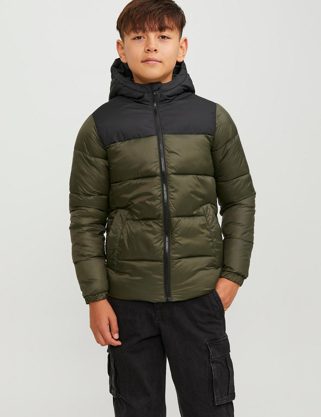 Hooded Quilted Jacket (8-16 Yrs) 3 of 7