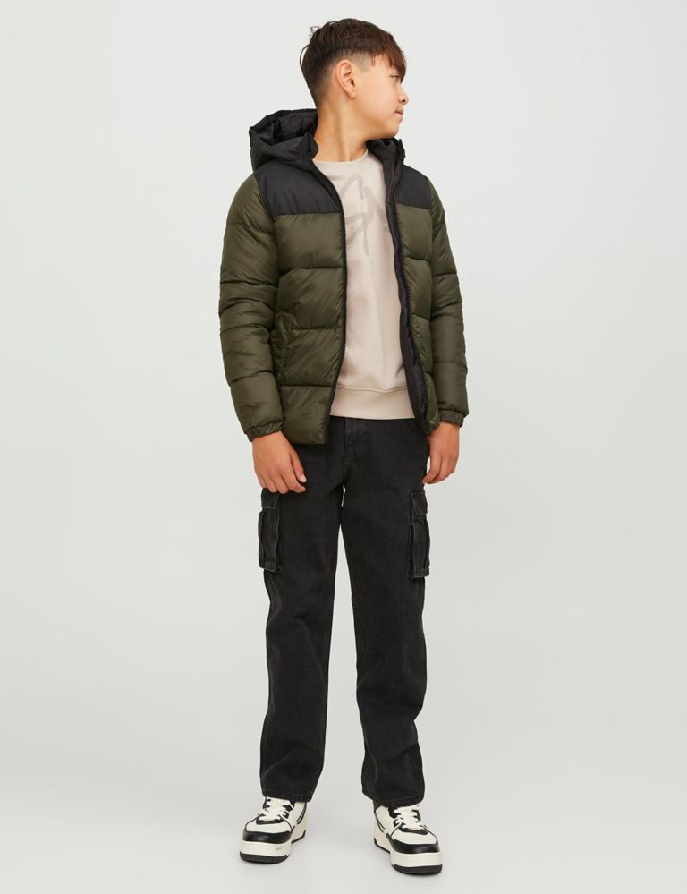Hooded Quilted Jacket (8-16 Yrs) 4 of 7