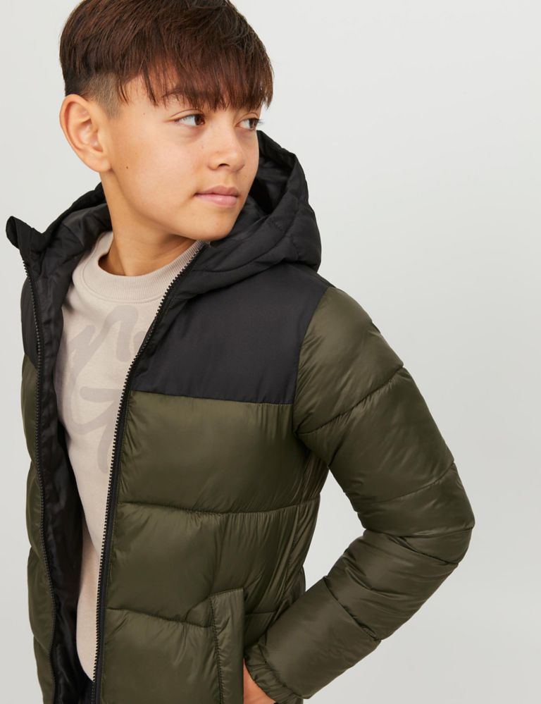 Hooded Quilted Jacket (8-16 Yrs) 7 of 7