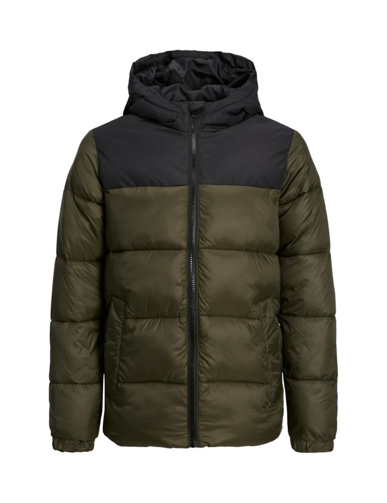 Hooded Quilted Jacket (8-16 Yrs) 2 of 7